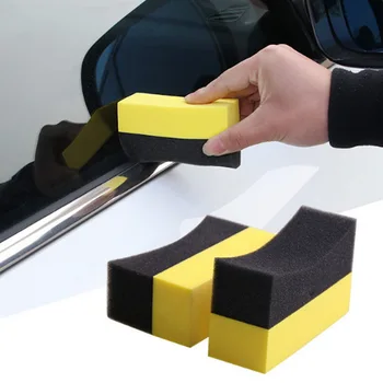 

Universal 5pcs Car Wheels Brush Multifunctional Tire Hub Waxing Sponge Cleaner Interior Cleaning Tools Polishing Brush