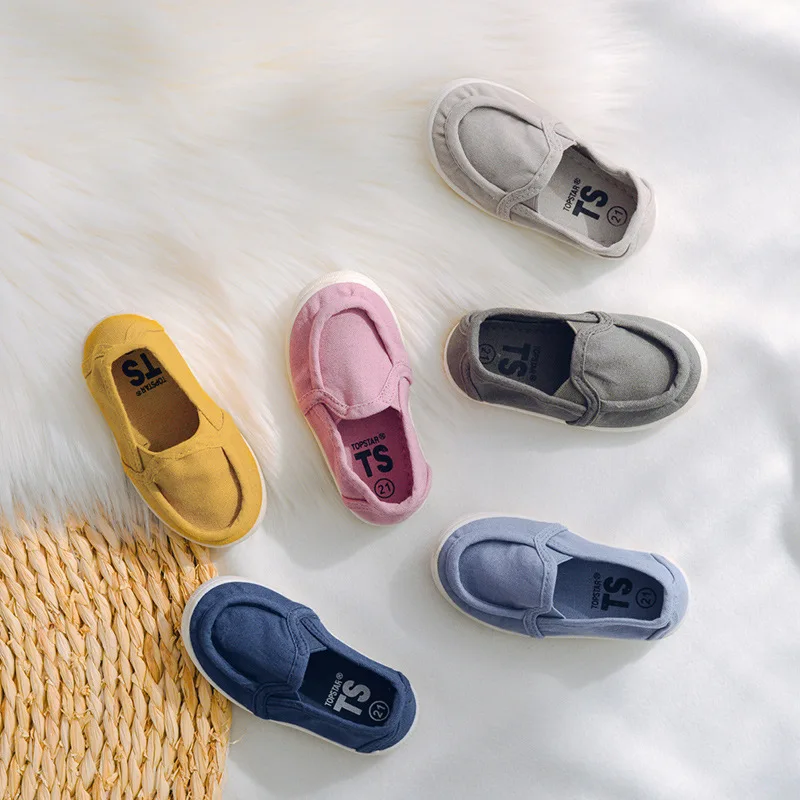 

Girls Shoe2020 Spring New Products Children BOY Kids Children Canvas Shoes South Korea Soft-Sole Small