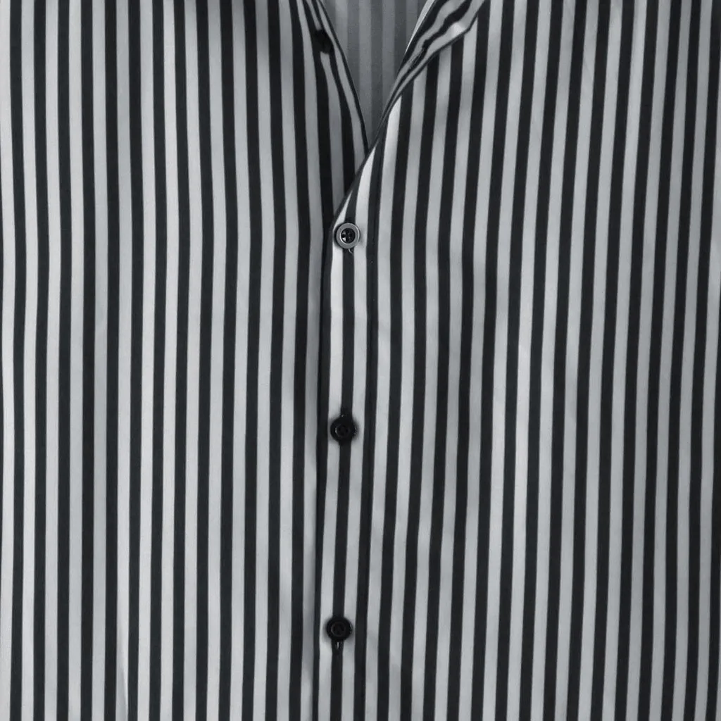 Chemise Homme, Мужская Осенняя свободная модная повседневная полосатая рубашка с длинным рукавом, топ, тонкая блуза, платье, большой размер s m l xl