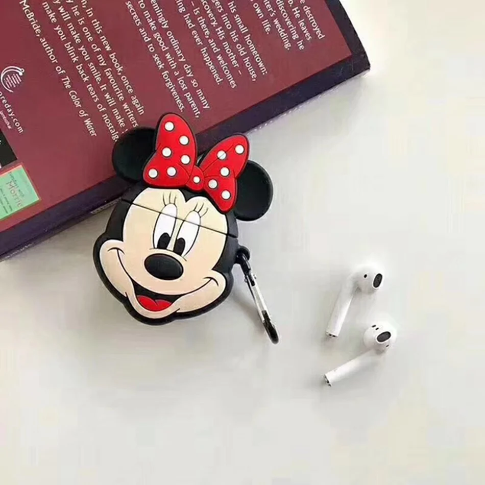 145-P1 Чехол для наушников для Airpods, силиконовый чехол, Мультяшные милые чехлы для наушников для Air Pods, чехол s для Apple, Earpods, наушники, аксессуары 2 - Цвет: 145-P1