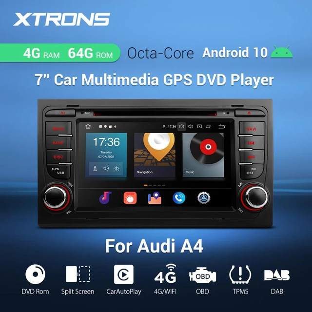 Autoradio Audi A4 7' Android 10.0