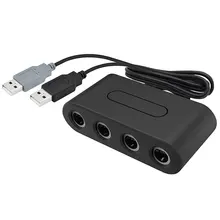 Mayflash 4 порта контроллер GameCube в USB адаптер конвертер для nintendo Super Smash Brothers для xbox