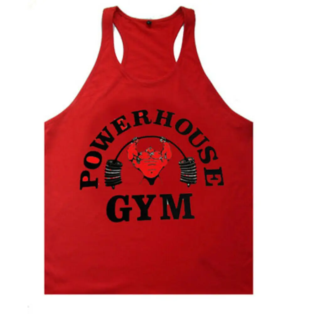 Мужская спортивная майка тройник Стрингер Бодибилдинг y-спина мышцы фитнес-жилет