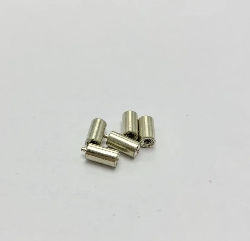 20pcs M2 SMT nuts muffs sleeves PCB solder nut column spacer muff round sleeve 