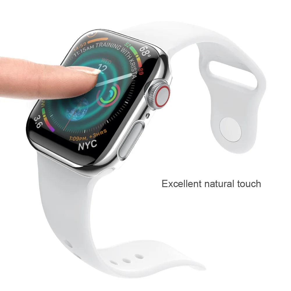 Защитный чехол для apple watch, чехол 42 мм, 38 мм, 44 мм, 40 мм, защитная крышка для экрана, покрытие для apple watch, чехол 5, 4, 3, 2, 1
