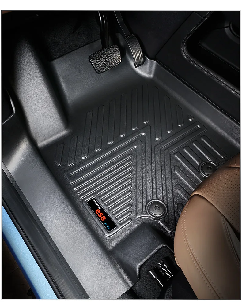 Пользовательские автомобильные коврики TPO TPE коврики для ног NIO ES8 Toyota Новые Corolla BMW mini Cadillac XT5 ATSL Honda avancier