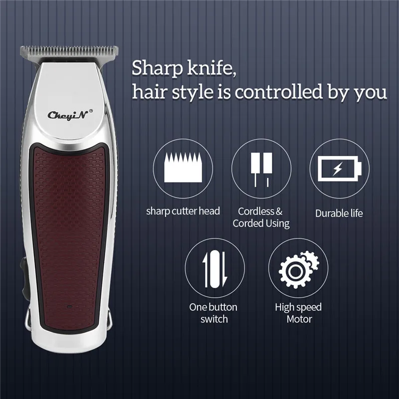 Billige USB Professional Hair Clipper Elektrische Haar Trimmer Cordless Haar Schneiden Maschine Männer Bart Trimmer Rasierer Haarschnitt Clipper