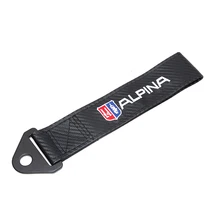 ##Special Price Carbon fiber cloth Trailer Tow Rope Belt for ALPINA emblem Car Front bumper decoration for bmw e30 e46 e90 e60 e39 accessories ##Special Price Carbon fiber cloth Trailer Tow Rope Belt for ALPINA emblem Car Front bumper decoration for bmw e30 e46 e90 e60 e39 accessories