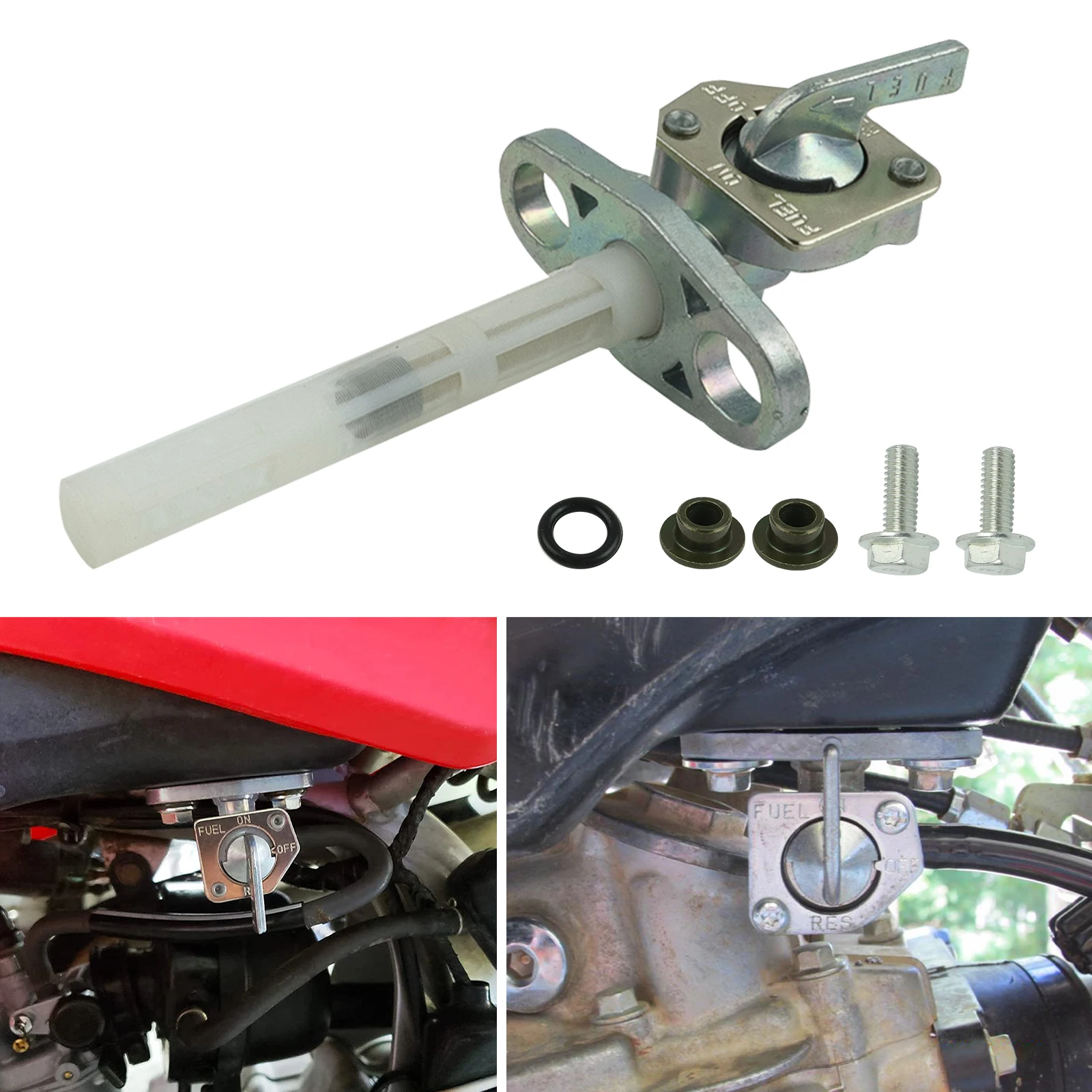 Fuel Petcock Switch Valve for Honda YCF 125 150 XR650 XR600 XR500 XR400 XR350 XR250 CRF50F 70 80 100 16950-MN1-871 16950-KCE-670