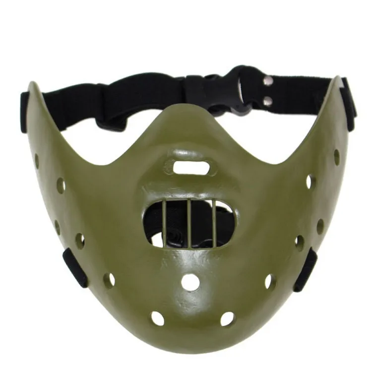 

Movie Theme Silence of the Lambs Hannibal Mask Halloween Anime Reality Show Adult Character Party Props