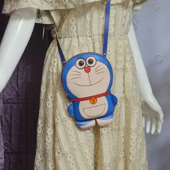 

Cartoon handbag animal bag genuine leather Shoulder Bag Handmade Mini cowhide handbag