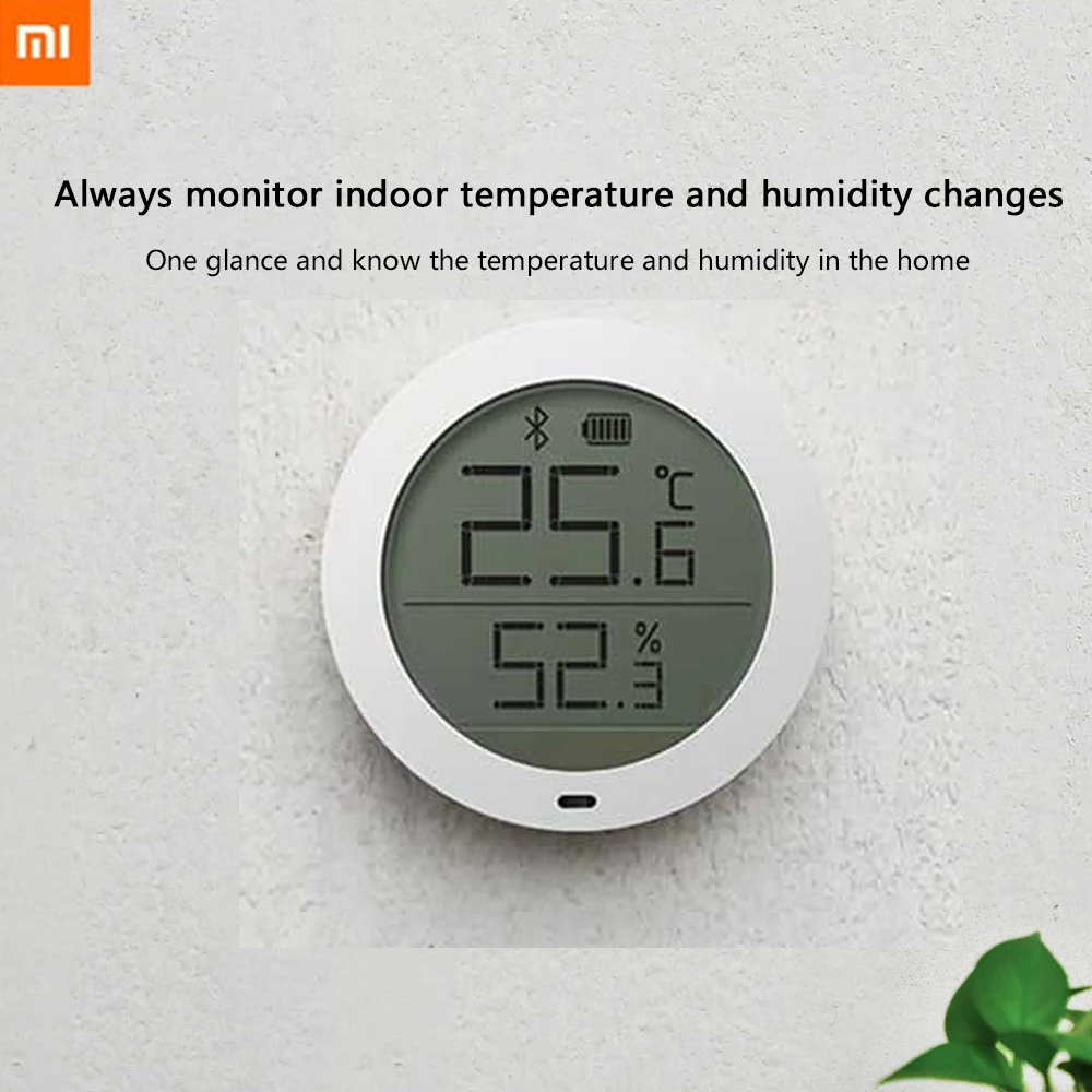 

Original Xiaomi Mijia High Sensitive Wireless Thermometer Humidity Sensor LCD Screen Bluetooth Hygrothermograph Smart MI Home