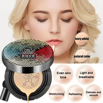 

Mushroom Head Make up Air Cushion Moisturizing Foundation Air-permeable Natural Brightening Makeup BB Cream