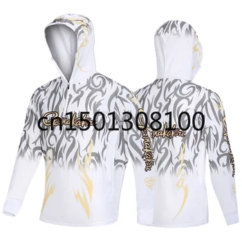 

Breathable Fishing Clothing Coat Vests Clothes Long Sleeve Fishing Clothes Cool Quick-Drying Anti-UV Jacket Sports Sunscreen