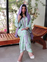 

Ramadan Eid Mubarak Robe Longue Femme Kaftan Abaya Dubai Saudi Arabic African Dresses For Women Turkey Islam Muslim Long Dress