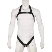 Мужской эластичный нагрудный ремень для тела, Холтер, мужской сексуальный бандаж, мужской ремень Zentai, черный, белый,, стиль, клубная одежда