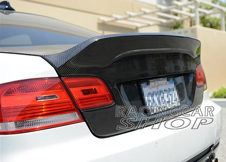 Реальные углеродного волокна ERICSSON стиль задней крышке багажника Багажник для BMW 3-Series E92 купе 2 двери 328I 335I M3 2007-2013 B172