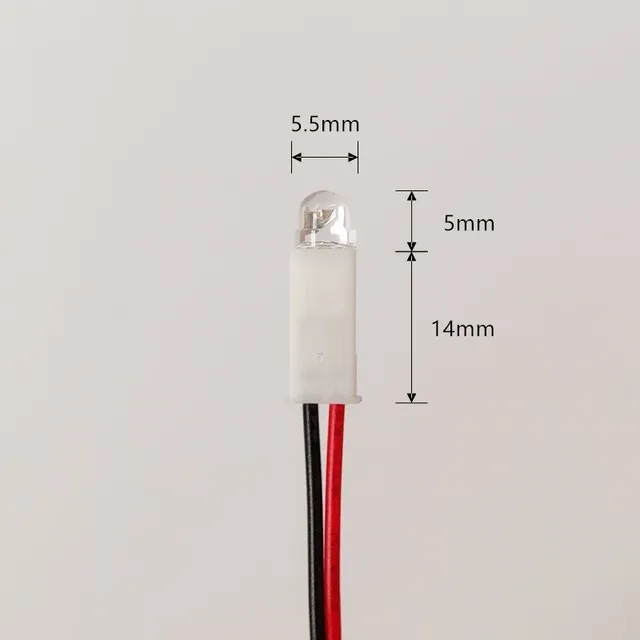 New LED Lamp Beads Small Night Light No. 5 Battery Small Bulb DIY Creative Model Light 4
