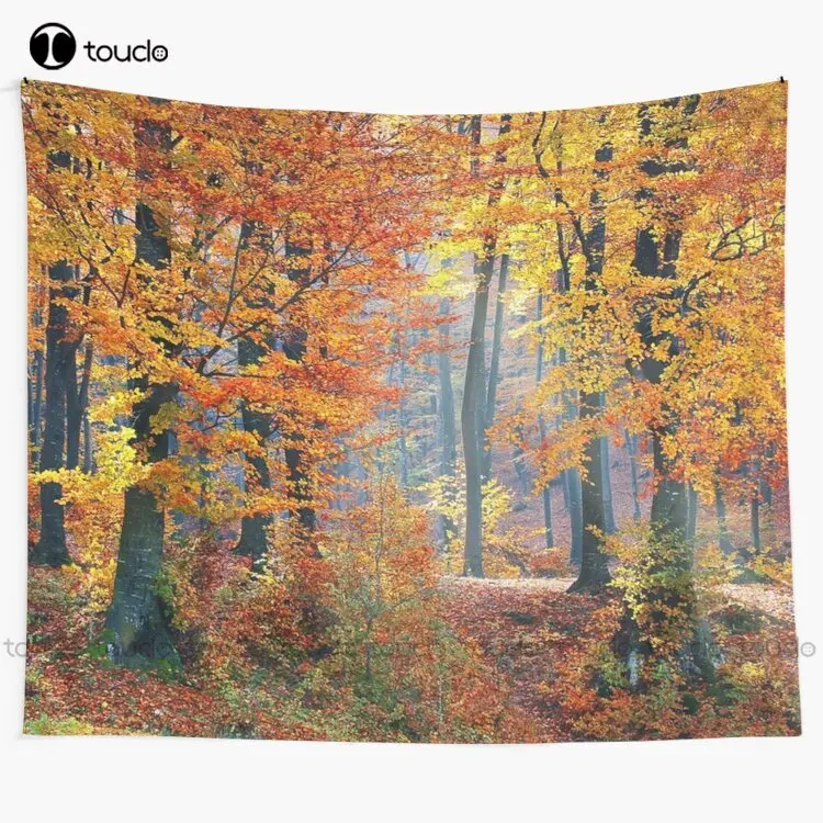 

Forest In Autumn Tapestry Best Tapestry Sites Tapestry Wall Hanging For Living Room Bedroom Dorm Room Home Decor Wall Covering