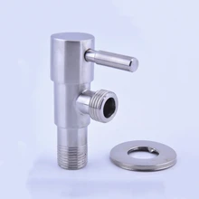 Кран угловой клапан из нержавеющей стали 304 водяной клапан запорный клапан переключающий клапан управления туалетом аксессуары для ванной и кухни