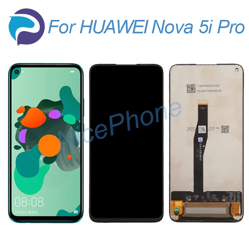 

ЖК-экран Nova 5i pro с сенсорным дигитайзером, SPN-AL00, SPN-TL00 ЖК-экран Nova 5i Pro, Замена ЖК-экрана в сборе