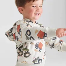 Высококачественный детский хлопковый спортивный свитер с длинными рукавами и рисунком машины; детские толстовки с капюшоном с принтом машинки; Верхняя одежда для детей;# G4