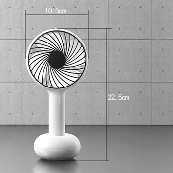 

Outdoor Summer Cooler Portable Fan Handheld USB Rechargeable Mini Folding USB Fan Travel Home Office Quiet Collapsible Desk Fans