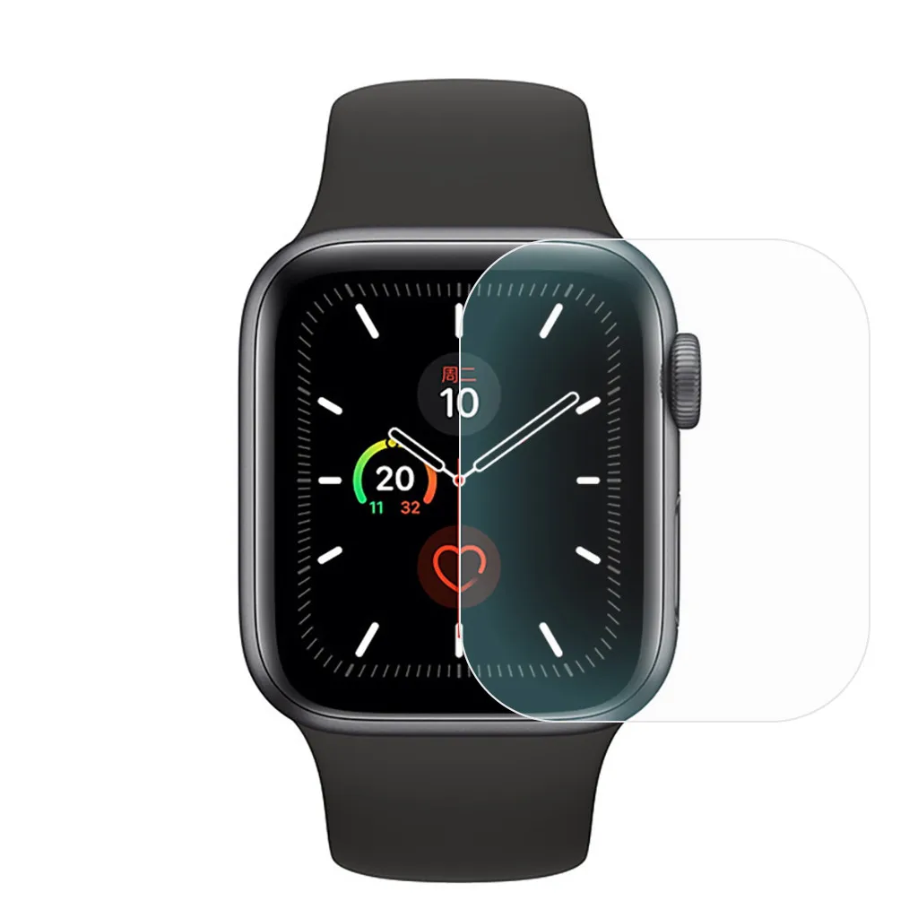 HD полное покрытие защитная пленка из термополиуретана пленка для Apple Watch Series 5 40 мм 44 мм# BO