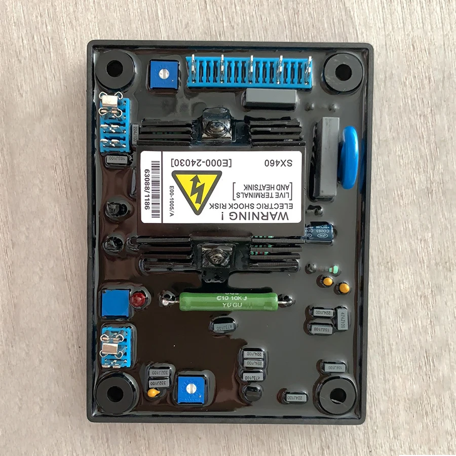 Автоматический регулятор напряжения AVR SX460 полуволновой фазный тиристорный Тип для генератора