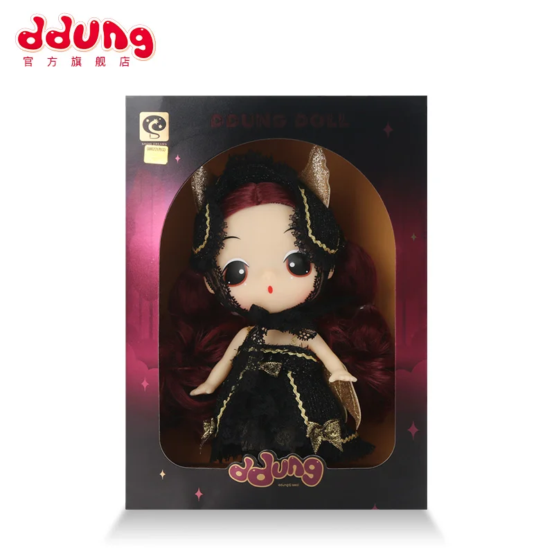 Новые продукты Ddung Demon Black Devil Wings 18 см кукла принцессы перепутанная Bjd кукла|Куклы| |