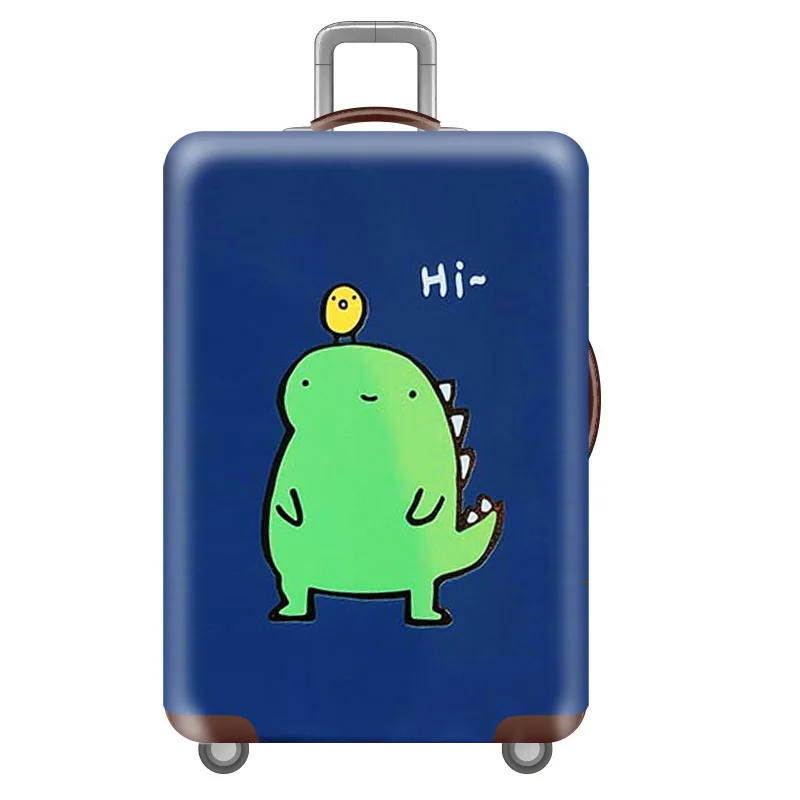 Защитный чехол для багажа, эластичные Чехлы для чемодана 18-32 дюймов, аксессуары для путешествий, дорожная сумка на колесах, пылезащитный чехол - Цвет: M Luggage Cover