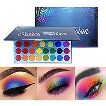 

39 Color Pressed Glitter Matte Eyeshadow Pallete Waterproof Lasting Makeup Palette Glitter Shimmer Eyeshadow Pigment Girl Gifts