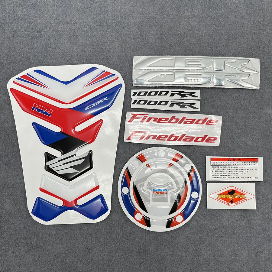 3D чехол для мотоцикла колеса эмблема нашивка и наклейка на бак Honda CBR1000RR REPSOL HRC