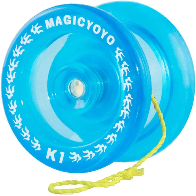 MAGIC yoyo Crystal Blue K1 отзывчивый мяч Йо-Йо, 3 струны+ перчатка+ сумка йо-йо подарок
