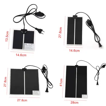 

Reptile Heat Mat Incubator Pet Heating Pad Pet Reptile Vivarium Terrarium Warm Heater With Thermostat Controller 5W/7W/14W/20W