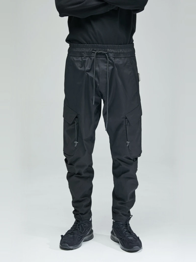 Брюки карго EMEO на шнурке водоотталкивающие techwear streetwear ninjawear japanese style киберпанк