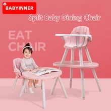 Babyinner – chaise de salle à manger pour bébé, rehausseur de sièges pour enfants, chaises hautes d'alimentation pour tout petits, combinaison de Table et de chaise multifonction pour la maison