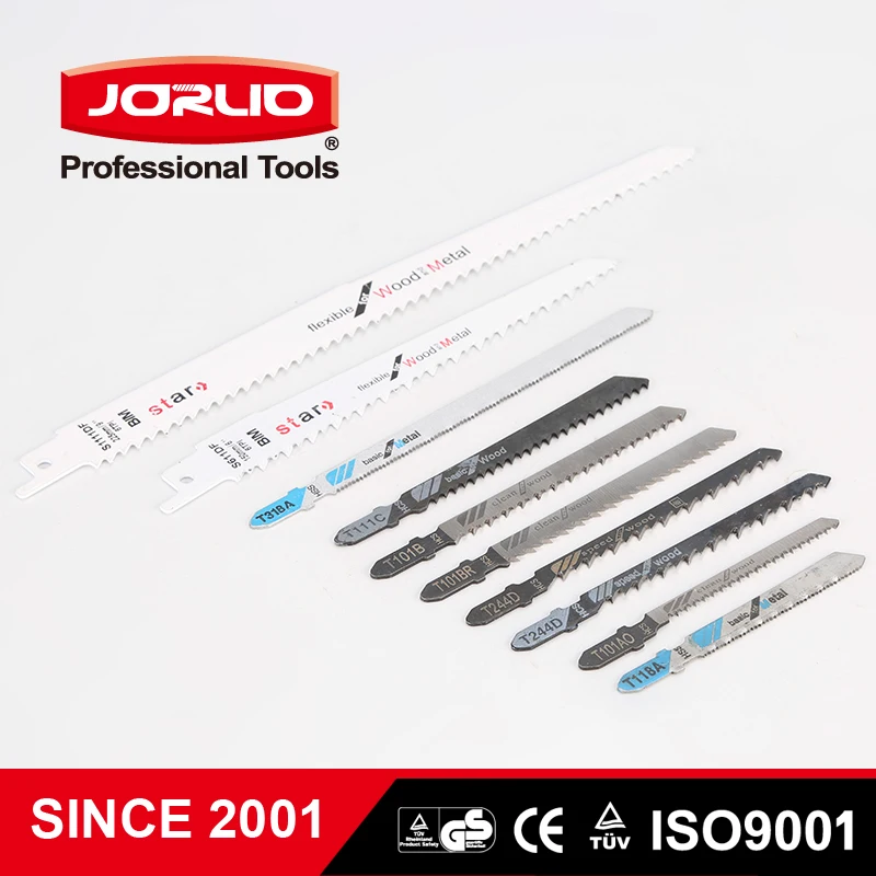 

25pcs Jigsaw Blade HCS Chainsaw Curve Cutting Tool Kits for DIY Woodworking