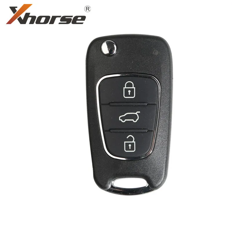 Xhorse VDI ключ инструмент VVDI2 XKHY02EN проводной дистанционный 3 кнопки для Hyundai 1 шт. |