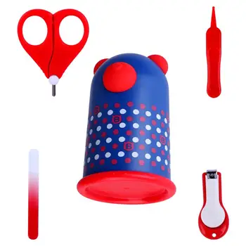 

Practical Adorable Rustproof Baby Manicure Kit Toddler Nail Kit Baby Pedicure Kit Newborn Infant Nail Kit