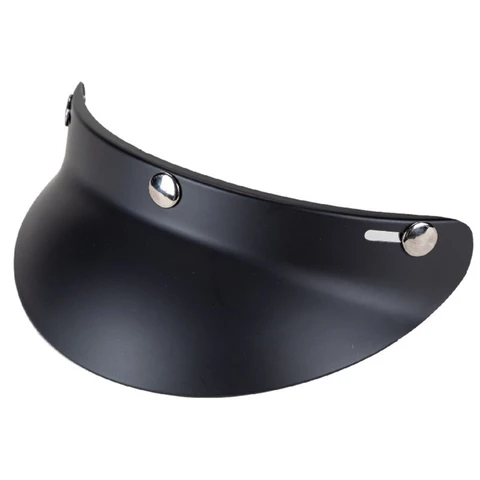 3/4 Open Face Helmet Visor Sun Shade Protector for 3-snap Retro Motorcycle Helmet Accessories