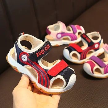 

Toddler Infant Kids Baby Girls Boys Closed Toe Beach Shoes Sandals Sneakers