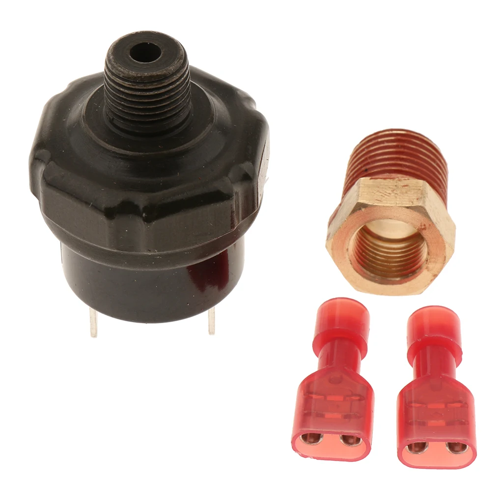 1/8'' 1/4'' NPT 120-150PSI Air Pressure Switch Tank Mount Type for 12 Volt Compressor Train Air Horn