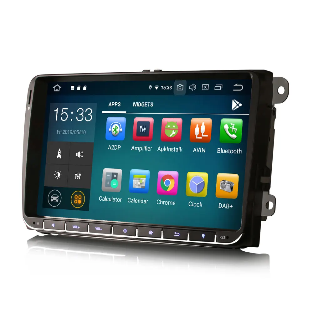 " Android 9,0 Pie OS автомобильный мультимедийный gps радио для Volkswagen Passat 2005-& Passat CC 2008-2013& T5 Caravelle 2010
