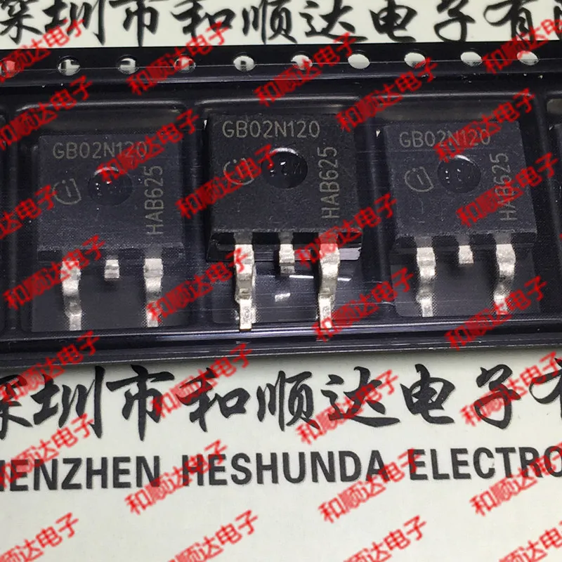 5 шт./SGB02N120 GB02N120-263 1200V 2A TO263