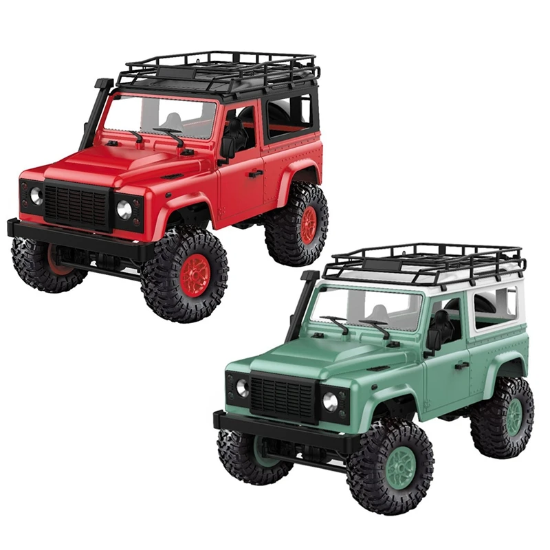 2 предмета Mn-90 1/12 2,4G 4Wd 15км/ч Rc автомобиль с Передняя светодиодная подсветка солнечный светильник 2 тела ракушечника грузовик на гусеничном ходу Rtr игрушки Рождественский подарок для маленьких мальчиков(R