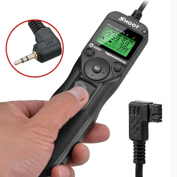 

Intervalometer Timer Remote Cord Shutter Release for Sony S1 ALPHA A900 A700 A350 A300 A200 A100 Camera Wholesale