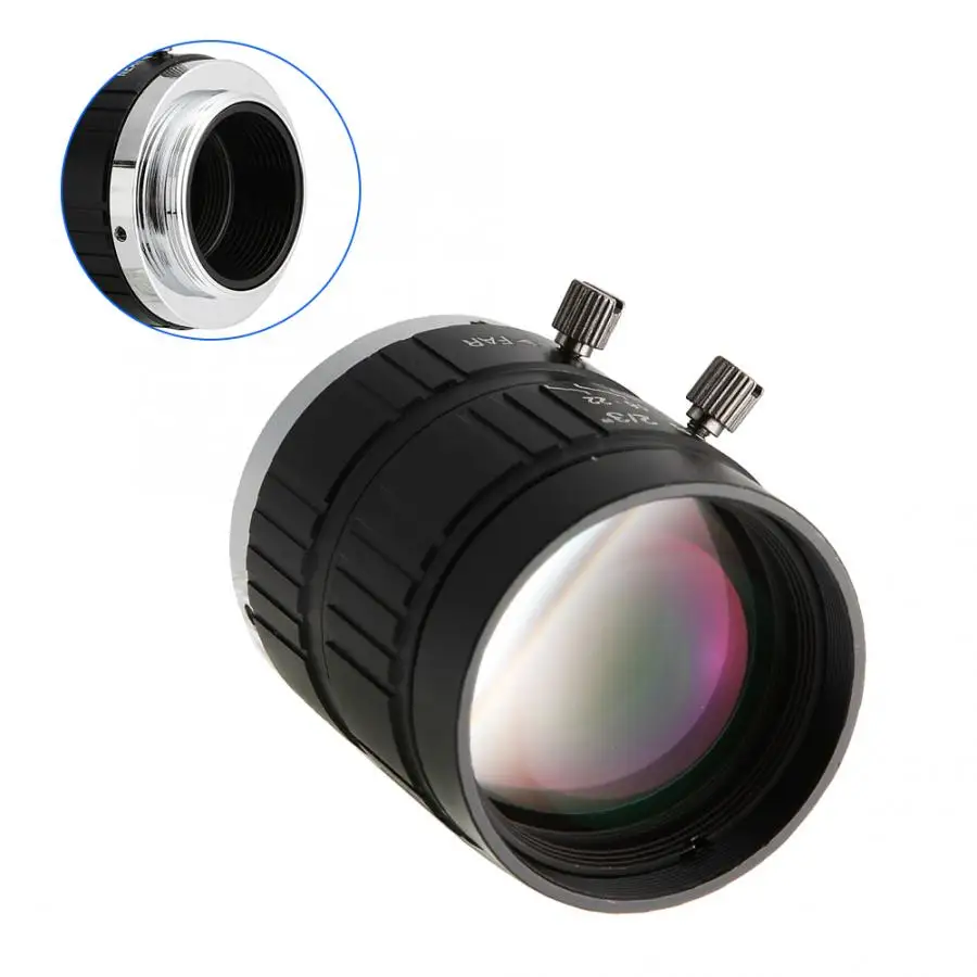 5MP HD объектив камеры 50 мм фокусное расстояние Ручная настройка апертуры C Mount CCTV