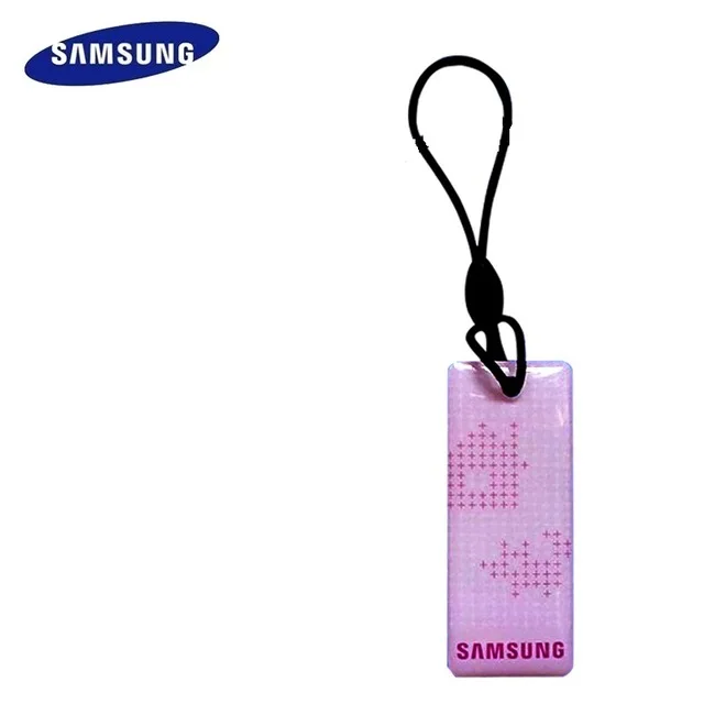 SAMSUNG Door Lock RF Key Card Stick Card for 2920/5120/6020/P718/P910/DP728/DP920 Smart Tag Card - Цвет: Pink