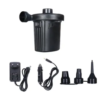 

668E Inflatable Pump Electric Air Mattress Camping Pump Air Compressor Portable Inflator Air Pump Car Home Use